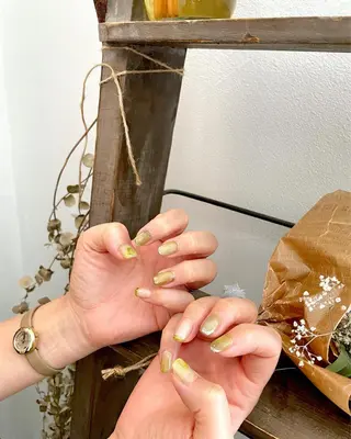 ネイル 甲府市徳行 🧸prunelleのネイルデザイン