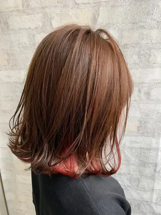 ショート カラー ハイトーンカラー RYUのヘアスタイル
