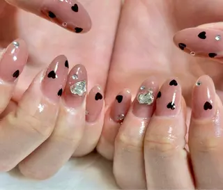 セミロング yuka ♡のネイルデザイン