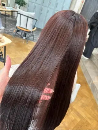 ロング 艶カラー/縮毛矯正 /髪質改善/はるたのヘアスタイル