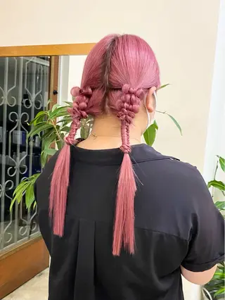 ロング カラー souco/ moenoのヘアスタイル