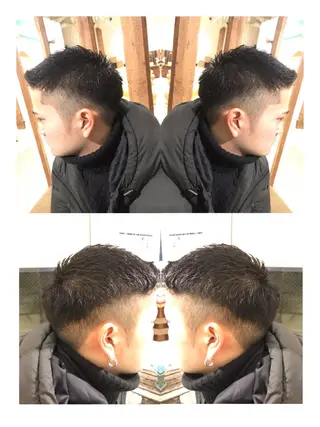 ショート メンズ Emerge武蔵小杉所属・/本物の髪質改善/ 古川新のヘアスタイル