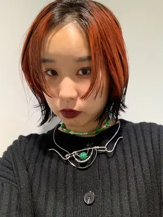 ミディアム Kakui Yuikaのヘアスタイル
