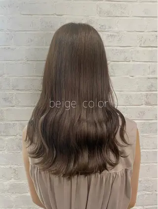 ロング カラー 平野 愛華のヘアスタイル