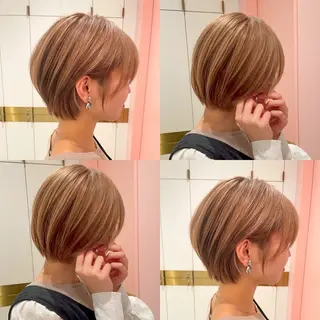 ショート 透明感カラー / レイヤー/ mamiのヘアスタイル