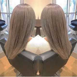 ロング カラー rollen所属・美魔女 美容師NAOのヘアスタイル