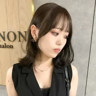 ミディアム カラー ショートオタク ❣️Genkiのヘアスタイル