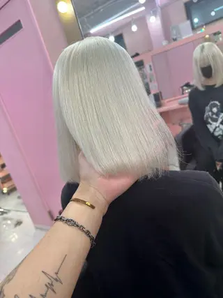 セミロング カラー 🎀憧れ髪色再現🎀 /MANATOのヘアスタイル