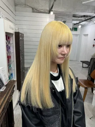 ロング カラー SALOWIN札幌大通り所属・札幌ブリーチカラー/ ダブルカラー/ドイのヘアスタイル
