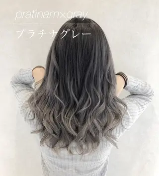 セミロング カラー シールエクステ/渋谷 /ギャル/LIALAのヘアスタイル