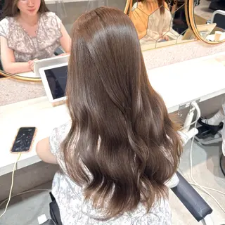 ロング Minami🤍ྀི ／新宿／韓国スタイルのヘアスタイル