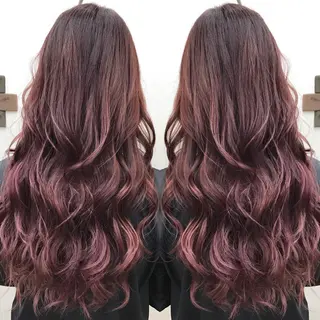 ロング カラー ヘアアレンジ KEISUKE/ ブリーチ🧡エクステのヘアスタイル