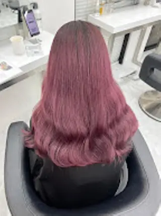 カラー 【公式】横浜 THREE🤎🕯️のヘアスタイル