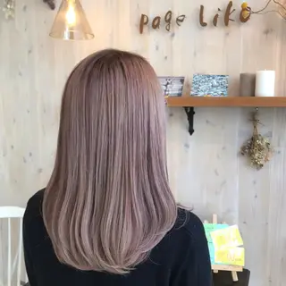 ロング カラー 透明感カラー/ 寺田千雅子のヘアスタイル