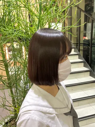 ショート チャンモリパーマ/韓 国/Minami🦋のヘアスタイル