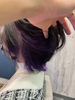 ミディアム 松澤 勇輝のヘアスタイル