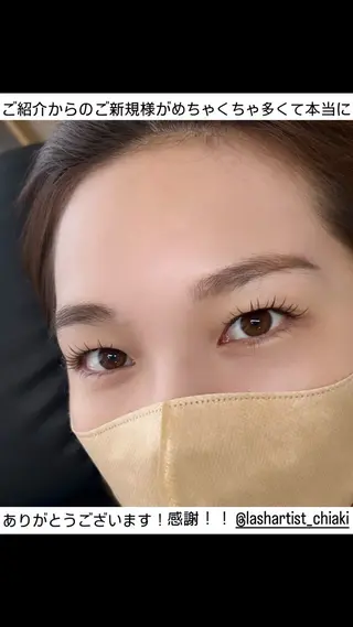 マツエク・マツパ Liberte eyelash所属・Liberte CHIAKIのマツエク・マツパデザイン