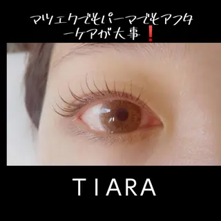 マツエク・マツパ 💡次世代LED -TIARA💡のマツエク・マツパデザイン