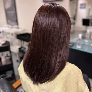 ロング カラー Velvet on the beach所属・🩶大人かわいい 透明感カラーあむ🩶のヘアスタイル