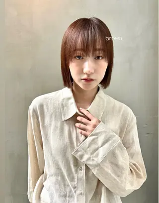 ショート mee.浦和所属・ami  ︎︎のヘアスタイル