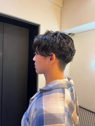 ミディアム ハイトーンヘアセット 🦋yuri🦋のヘアスタイル