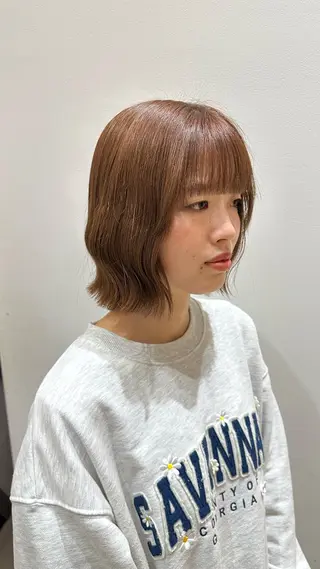 ショート カラー 【echelle】 あむのヘアスタイル