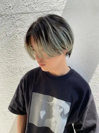 メンズ パーマ、髪質改善 菊地美月のヘアスタイル
