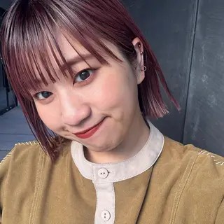 ショート カラー ボブ/レイヤー/ニュ アンスパーマ/小夏のヘアスタイル