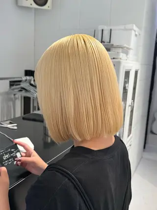 ショート カラー 透明感カラー🫧 ちり🍎のヘアスタイル