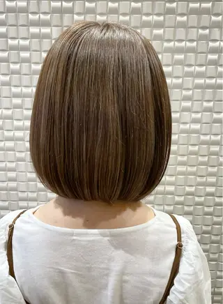 ミディアム カラー シャドールーツ美容師 篠原康太のヘアスタイル