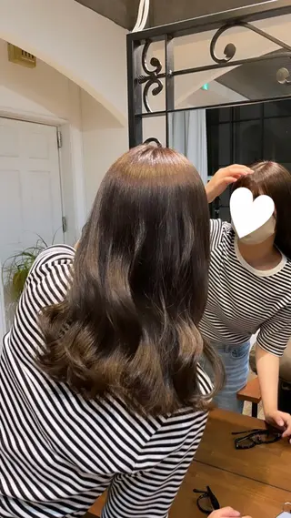 セミロング カラー CIENA/ Minamiのヘアスタイル