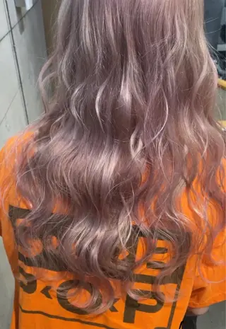 ロング youres hair 髪質改善トリートメント&ヘッドスパ  新宿三丁目店【ユアーズヘア】所属・🦋透明感カラー 👑NODOKA🦋のヘアスタイル