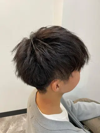 ショート メンズ メンズパーマ屋さん /yuki☃️💭のヘアスタイル