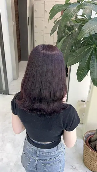 カラー official TUNE銀座🪄✨のヘアスタイル