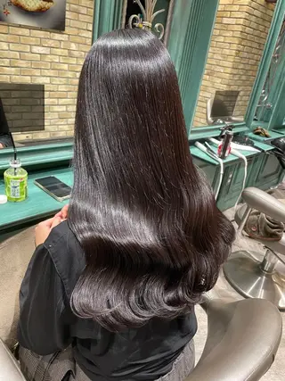 ロング カラー 🌟透明感カラー 🌟松岡勇輝のヘアスタイル