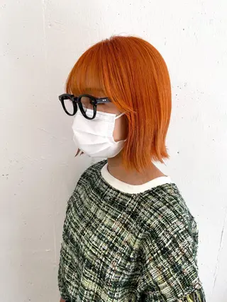 ミディアム カラー flammeum 藤枝店所属・RINO 🌙トレンドスタイルのヘアスタイル