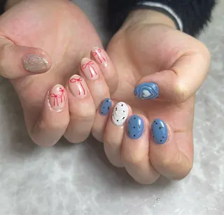 ネイル MAMIネイリスト UNELMA所属のネイルデザイン