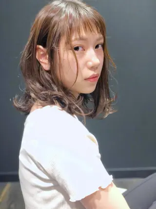 ミディアム 柿本拓【全席完全個室 ログネオン】のヘアスタイル