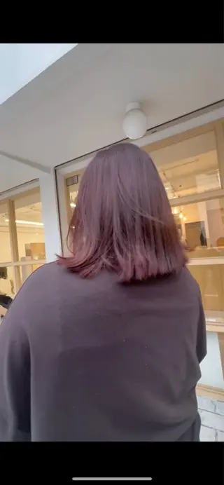 カラー ひな‪‪︎/暖色 柔color🫧のヘアスタイル