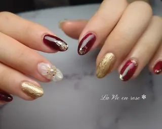 ネイル ラヴィアン ローズのネイルデザイン