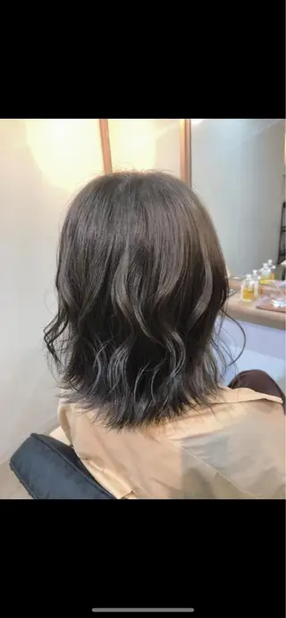 ミディアム カラー PACE所属・ayumi ／透明感カラーのヘアスタイル