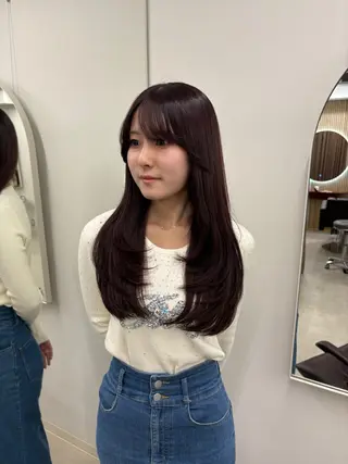 ロング カラー 🦋レイヤー職人 猪瀬玲奈🦋のヘアスタイル