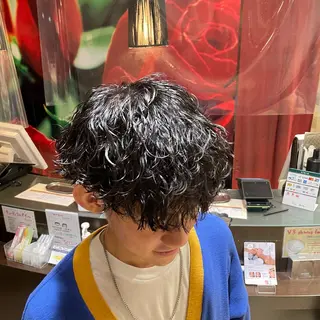 ショート 中島 稔/稲毛メンズパーマのヘアスタイル