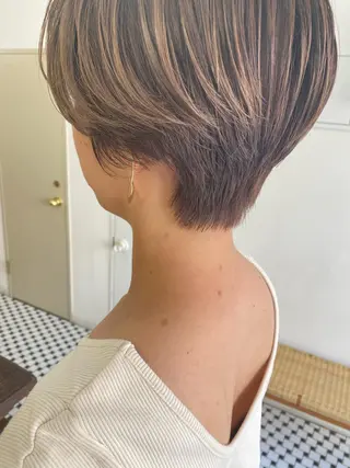 ショート maeda yumiのヘアスタイル