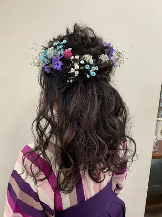 ヘアアレンジ SALOWIN新宿三丁目 Frente店所属・薄田 珠美のヘアスタイル