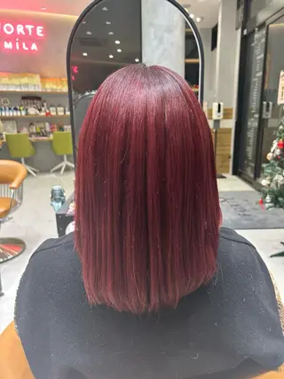 ミディアム 🎀ིྀ暖色カラー/ 髪質改善/みどりのヘアスタイル