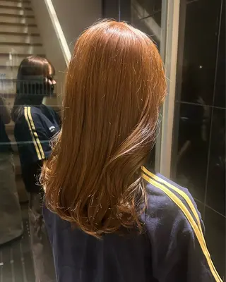 セミロング カラー ASCH八事店所属・ushimaru sakiのヘアスタイル