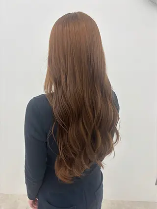 ロング カラー 田辺 愛莉のヘアスタイル