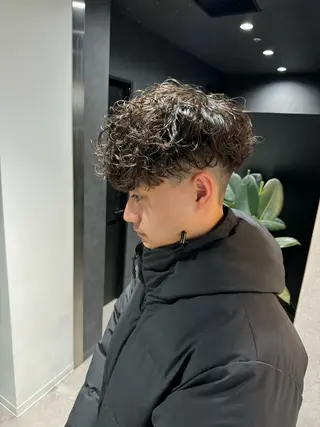 パーマ メンズ パーマ特化 まなるのヘアスタイル