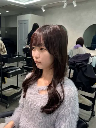 セミロング 韓国特化🇰🇷千葉 /レイヤーカット竜生のヘアスタイル